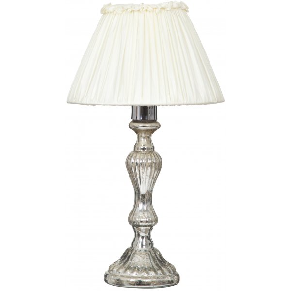 Agot bordslampa - Fattigmanssilver