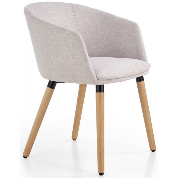 Vester matstol - Beige (Tyg) / Trä Vester matstol - Beige (Tyg) / Trä