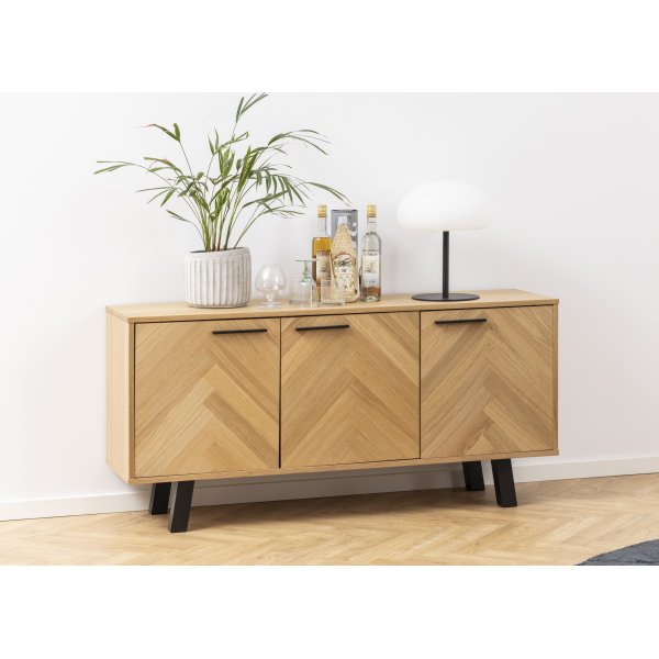 Brighton skänk - Ek/svart Brighton skänk - Ek/svart