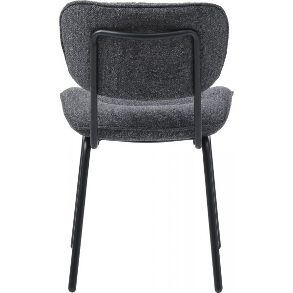 Chaise de salle à manger Bison - Gris foncé Chaise de salle à manger Bison - Gris foncé