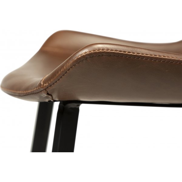 Tabouret de bar Hype - PU marron Tabouret de bar Hype - PU marron