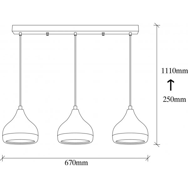 Plafonnier Yildo 6878 - Blanc/noir Plafonnier Yildo 6878 - Blanc/noir