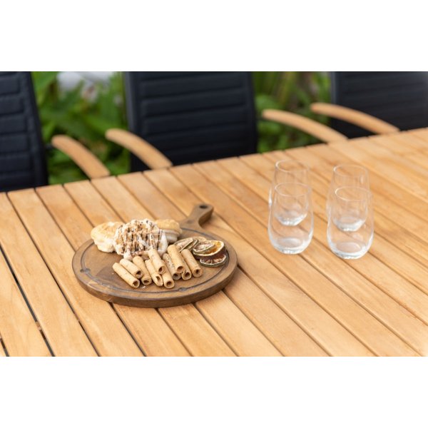 Portals matgrupp 21 - Svart/teak Portals matgrupp 21 - Svart/teak